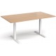 Elev8 Touch Adjustable Rectangular Boardroom Table - 2000mm